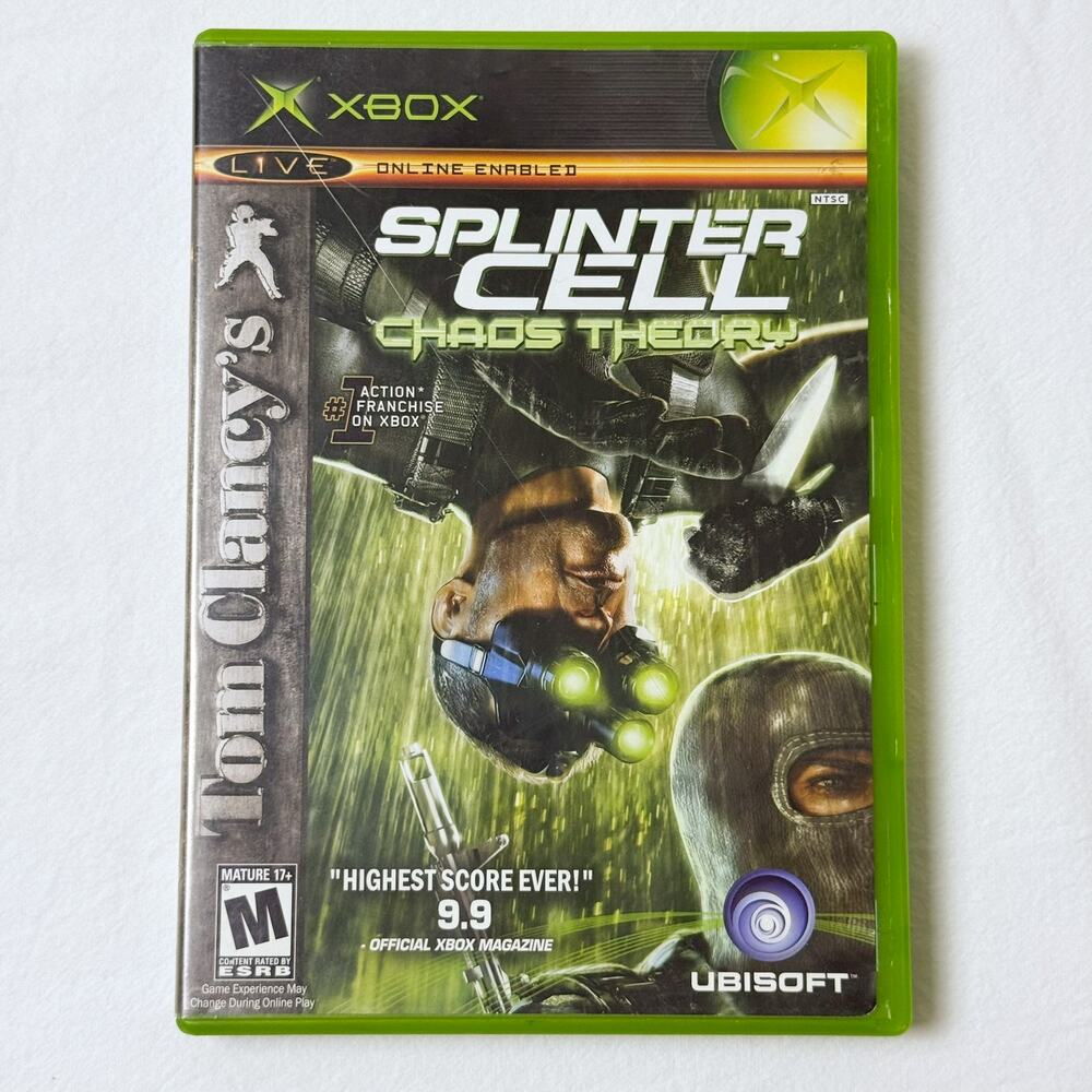Splinter Cell Chaos Theory Microsoft Xbox 2005 - CIB - Tested